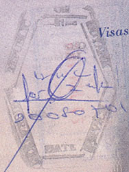 Passport Stamp
